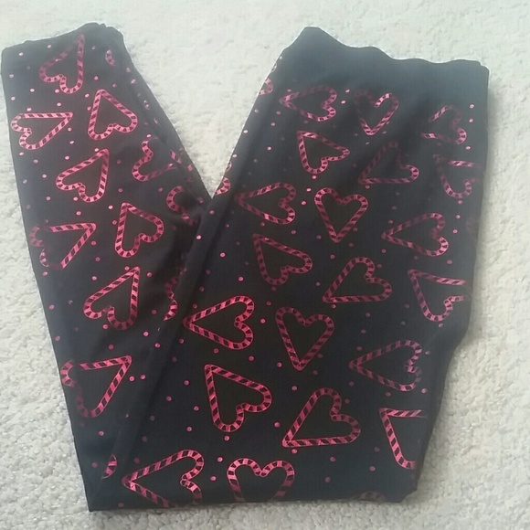 Pants - Sz. L/xl heart leggings